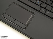 The touchpad works precisely and also supports multi-touch gestures. The touchpad works precisely and also supports multi-touch gestures.