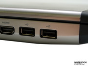 HDMI and 2 USB 2.0s in the front area. HDMI and 2 USB 2.0s in the front area.