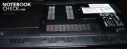 A second memory module can be fitted via the access panel on the underside of the laptop. A second memory module can be fitted via the access panel on the underside of the laptop.