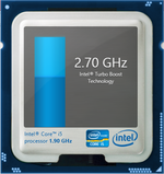Turbo Boost up to 2.7 GHz for both cores
