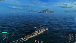Word of Warships: Playable in 1080p, medium details