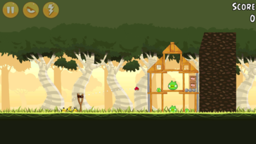 Angry Birds runs without issues like the majority of undemanding games.