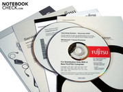Windows 7 is supplied as a recovery DVD.