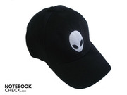 The cap naturally has the Alienware logo