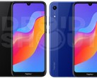 The renders of the Honor 8A suggest a glass or plastic back. (Source: Droid Shout)