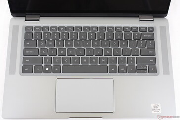 Exact same keyboard layout and even clickpad size as on the 14-inch Latitude 7410