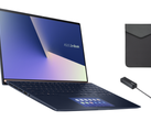 Asus ZenBook 15 UX534FA-A8038T with protective case and cable. (Image source: Asus)