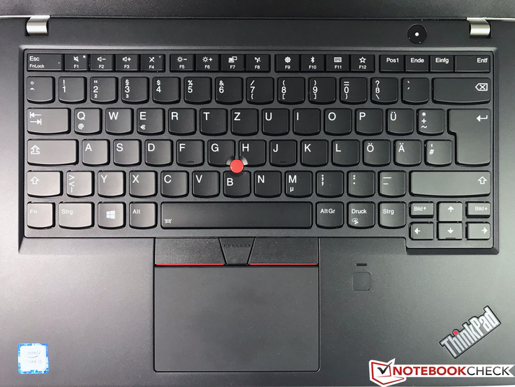 Input devices ThinkPad T480s