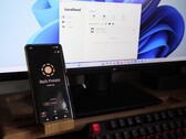 LocaSend on a Windows PC and an Android smartphone