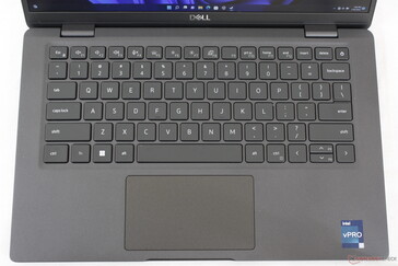 Keyboard layout has not changed from the Latitude 7310