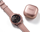 Samsung is expected to release new Galaxy Buds and Galaxy Watch devices this year, Buds Live and Watch 3 pictured. (Image source: Samsung)