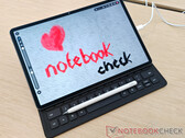 The MatePad 11.5"S supports Huawei's M-Pencil 3 stylus and an optional keyboard accessory. (Image source: Notebookcheck)