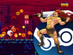 Cybarian: The Time Traveling Warrior is available for free on Steam until September 23. (Image source: Steam)