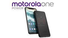 The leaked device could end up being branded as the &quot;motorolaone Power.&quot; (Source: Android Headlines)