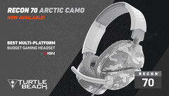 The new Arctic Camo headset. (Source: Turtle Beach)