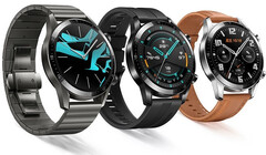 The so-called Mate Watch will succeed the Watch GT 2, pictured. (Image source: Huawei)