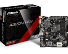 The Ryzen 9 5900X was shown running on an ASRock A320 HDV (Image source: ASRock)