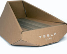 Cybertruck-shaped cat box (image: Tesla)