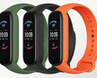The Amazfit Band 6 comes in olive, midnight black, and orange. (Image source: AliExpress)