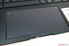 Touchpad of the Asus ZenBook Flip 13 UX363