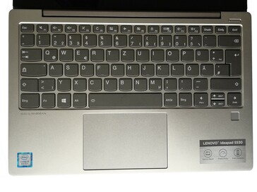 Lenovo IdeaPad S530 - Keyboard and ClickPad