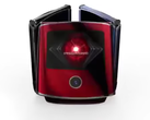 The video also presents red, blue and black Moto Razr variants. (Source: Weibo)