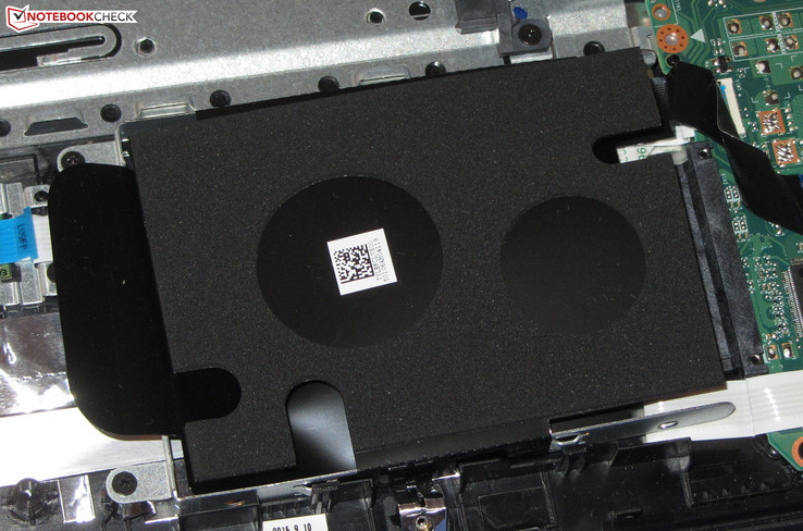 It is possible to add a 2.5-inch hard drive.
