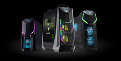 The Acer Predator Orion gaming desktops offer a range of CPU and GPU options. (Source: Acer)