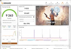 Time Spy - GPU overclock + fan boost