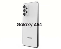 The Galaxy A54 is rumoured to feature a few upgrades over the current Galaxy A53. (Image source: Technizo Concept)