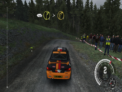 "Dirt Rally" from the end of 2015 can be played, but only at low details