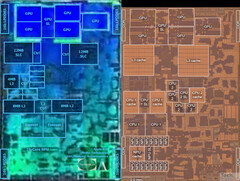 Apple had ambitious plans for the A16 Bionic's GPU but had to shelve them in the last minute. (Image: A16 Bionic vs A15 Bionic die shot via Angstronomics)