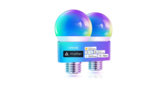 A two-piece Linkind smart bulb pack (Image source: Amazon)