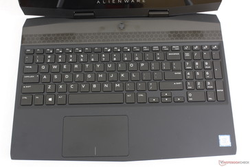 The Macro keys and layout have been changed almost completely from the Alienware 15 R4
