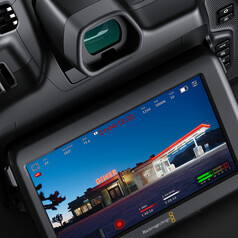 Bright 5" HDR touchscreen for accurate monitoring (Image Source: Blackmagic Design)