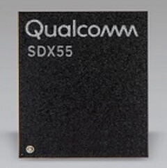 The new Qualcomm Snapdragon X55 modem. (Source: Qualcomm)