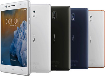 The budget phone with a "premium" design, the Nokia 3. (Source: HMD)