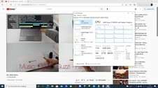 Maximum latency when opening multiple browser tabs and playing 4K video content