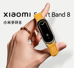 The Xiaomi Band 8 will launch in China next week. (Source: Xiaomi)