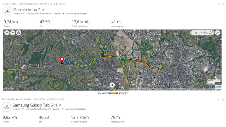 Galaxy Tab S11 vs. Garmin Venu 2