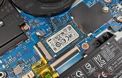 The Kioxia SSD has trouble with sustained reads