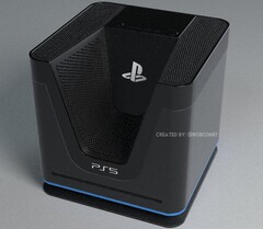 This PS5 concept seems to have been inspired by a throne. (Image source: @robo3687)