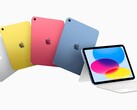 The new iPad arrives in four colours and two storage configurations. (Image source: Apple)