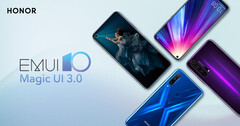 At least ten devices will receive the call to Android 10. (Image source: Honor)