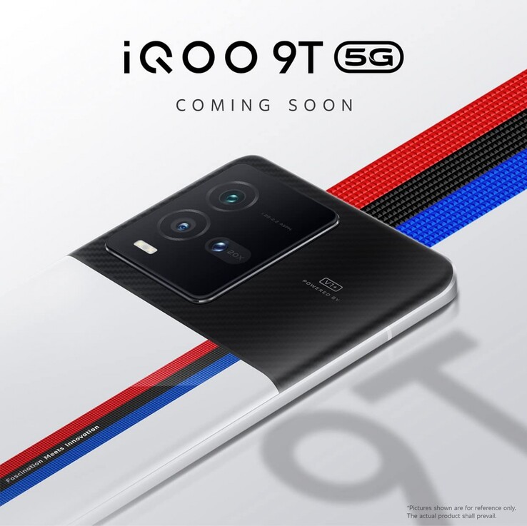 The 9T's first official teaser. (Source: iQOO via Amazon.in)