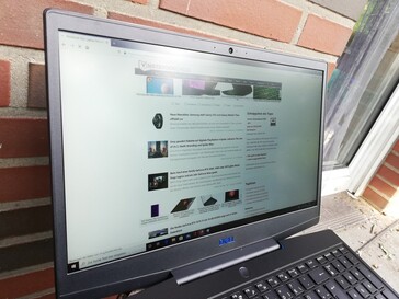 Dell G3 15 - Outdoor use