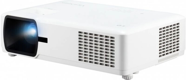 The ViewSonic LS610WH and LS610HDH LED projectors are identical in appearance. (Image source: ViewSonic)