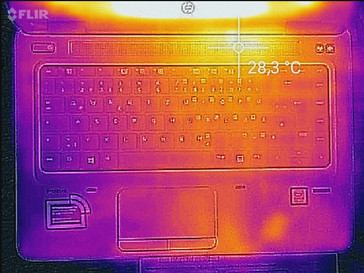 Heat development top (idle)