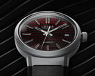 The Leica ZM 11 Titanium Launch Edition's red and black dial changes upon tilting (Image Source: Leica)