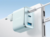 Anker’s Nano Charger (70W, 3 Ports) (pictured) is now available in a blue colorway. (Image source: Anker)